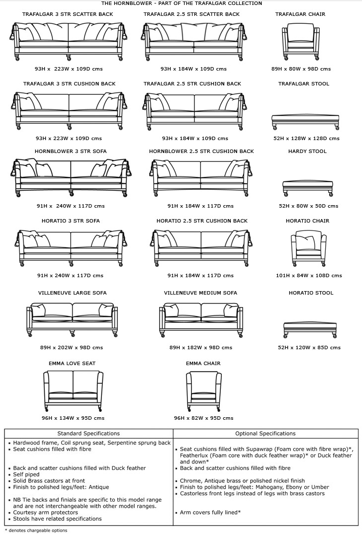 The Horatio Knole Sofa at Kings of Nottingham for the best collection